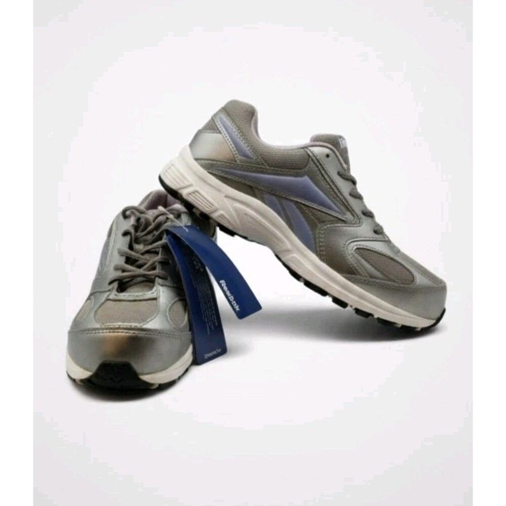Reebok Gray Composite Toe Slip Resistant Work Shoes SZ 7.5 F2413-11 F I/75 C/75